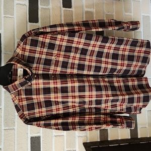 Orvis Plaid Button Down Shirt Grunge Gorpcore
